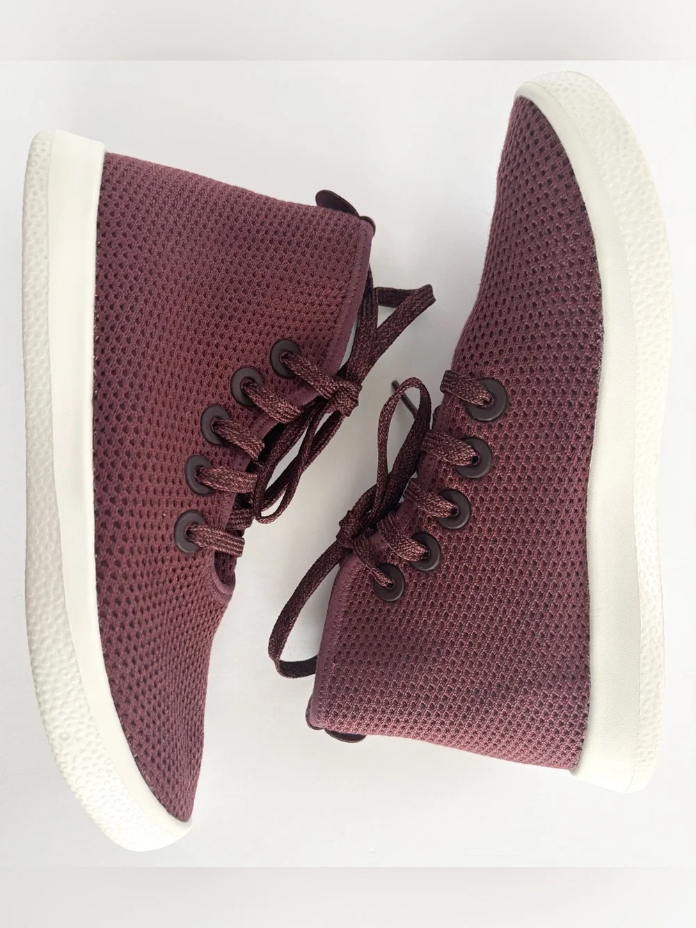Allbirds Maroon Tree Topper High Top Sneakers